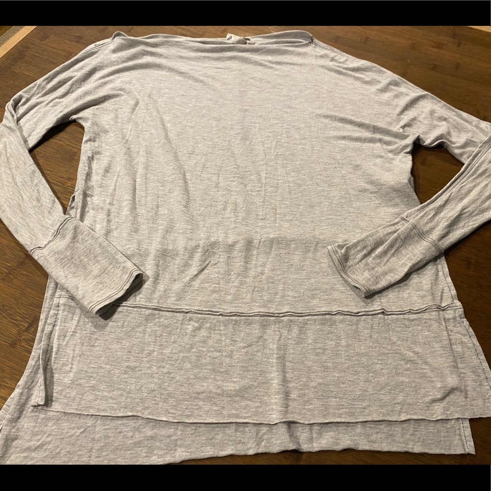 Free People Henley Open Neck